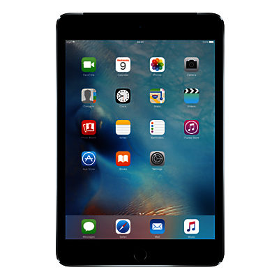 Apple iPad mini 4, Apple A8, iOS, 7.9 , Wi-Fi & Cellular, 16GB Space Grey